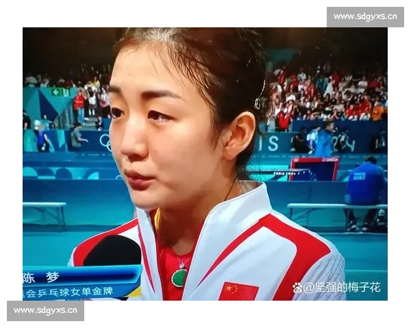 陈梦:三十而立,用实力跨越年龄鸿沟剑指奥运